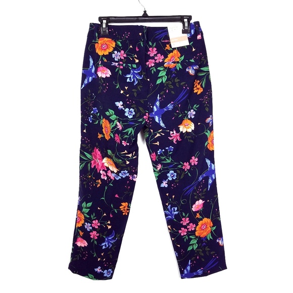 Old Navy Harper Mid Rise Floral Ankle Pants - Picture 4 of 7